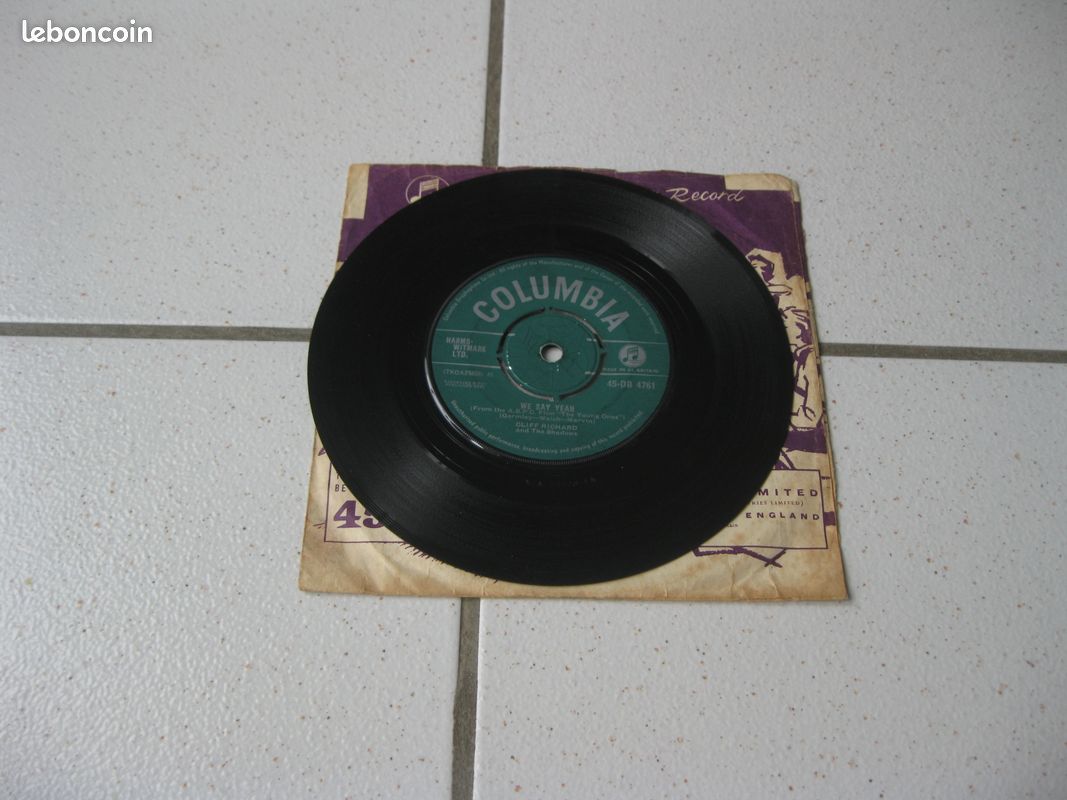 VINYLE 45 Tours SP de CLIFF RICHARD ( GB ) (image 4)