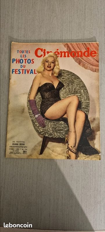 Lot sympathique de Cinemonde années 1952,1954,1955,1956 (image 5)