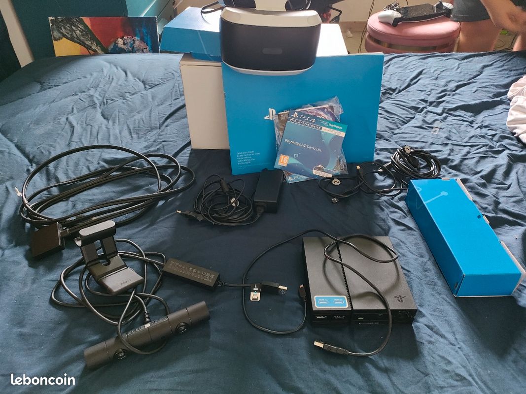 Casque vr PS4 avec adaptateur ps5 (image 1)