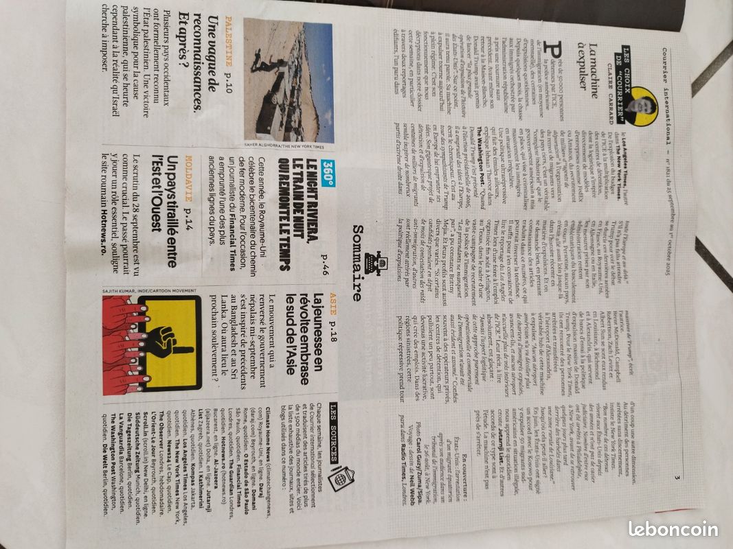Courrier international 25/09/2025 (image 3)