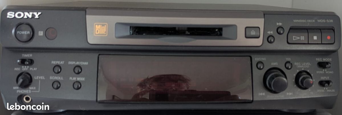 Minidisc SONY MDS S38 (image 1)