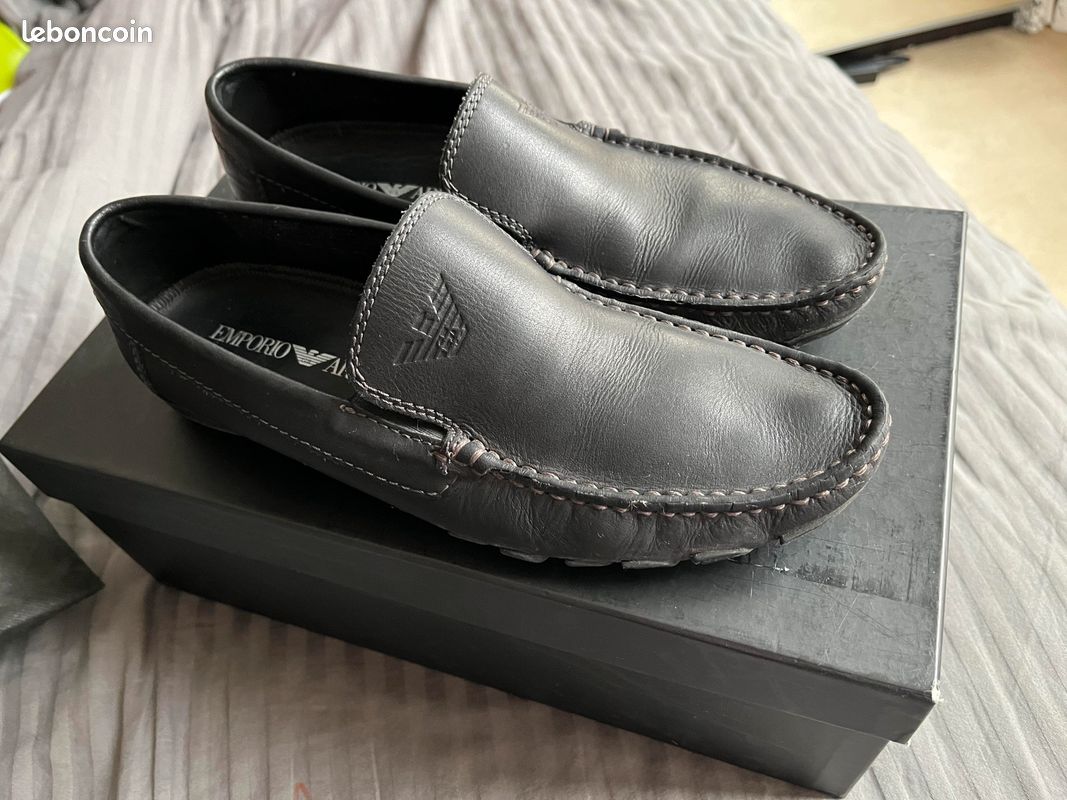Shoes Mocassin Armani Homme Mocassin Emporio Armani Homme Taille