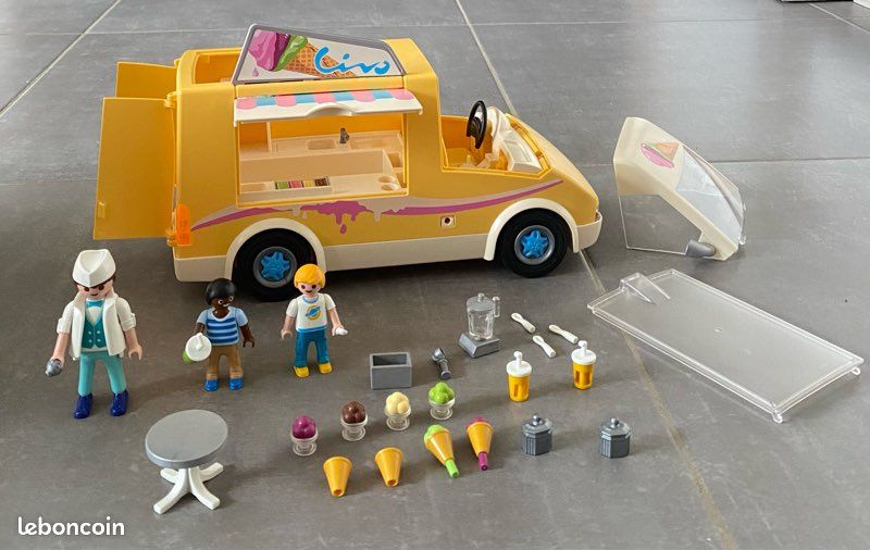 Playmobil City Life 9114 Camion de Crème Glacée (image 3)