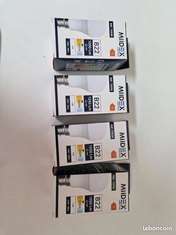 Ampoules LED bayonnette (image 1)