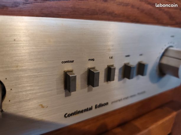 Vintage Audio Pièces Détachées Ampli-tuner Vintage Continental Editon AT 9726 - À Réviser / Pour Pièces Compresseur De Ressort Amortisseur