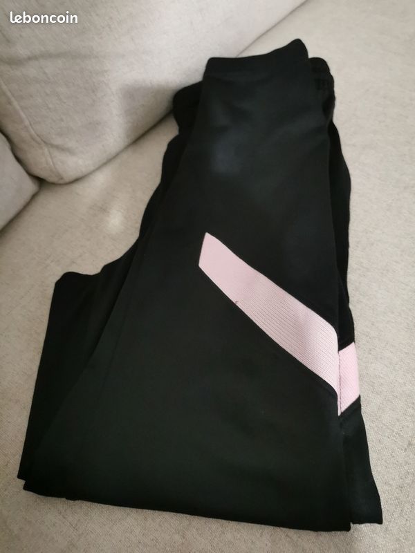 Pantalon jogging noir rose 137-157 (M) (image 3)