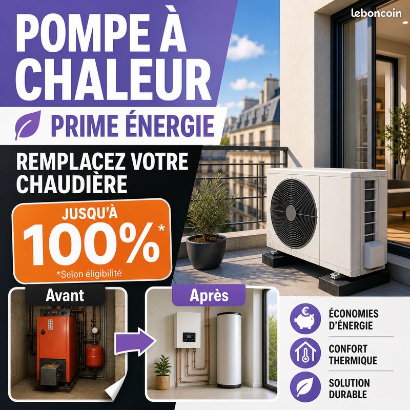 Pompe à chaleur avec aides (image 1)