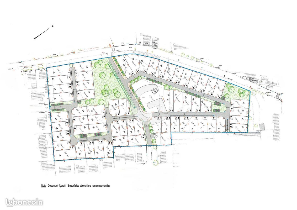 Terrain 329 m² · à Longeville-sur-Mer · 329 m² · 71 000 €