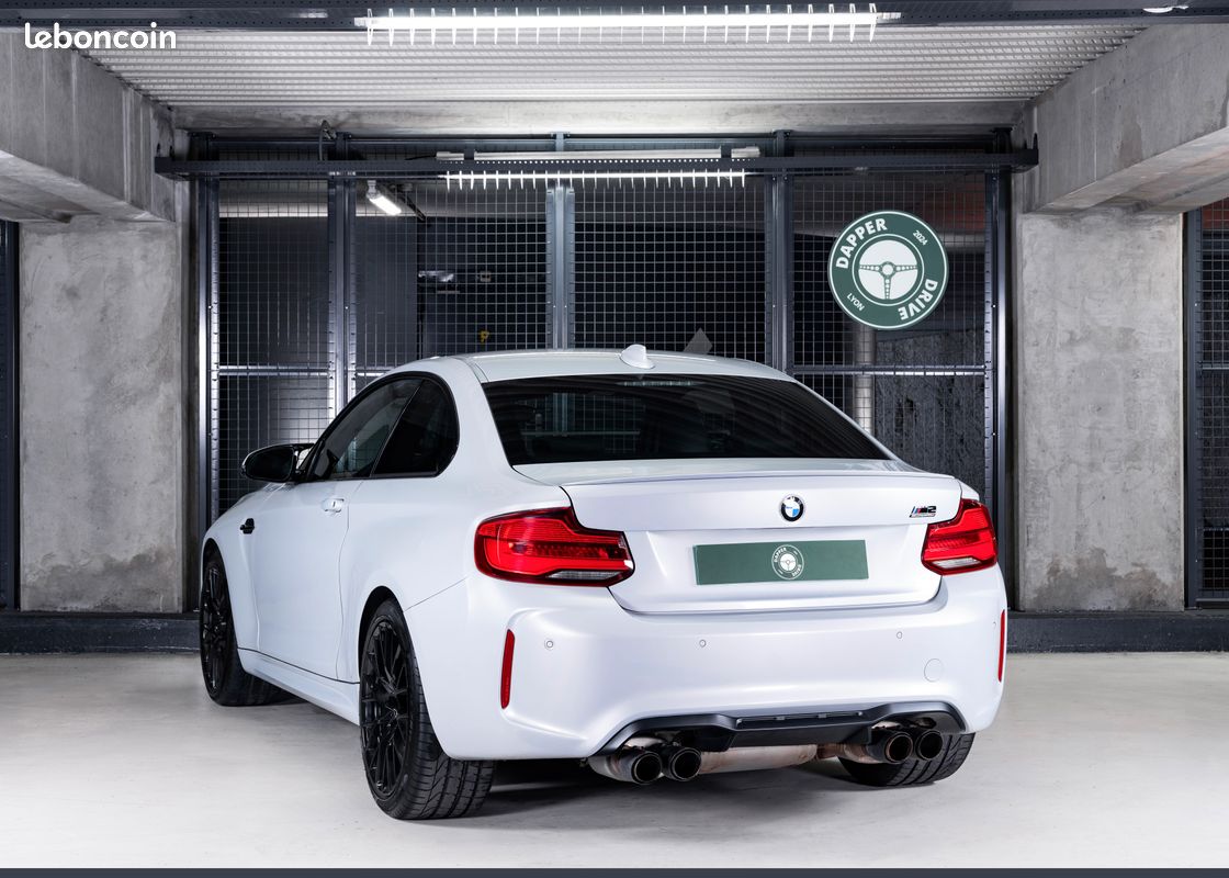 BMW M2 Compétition - RARE Boite manuelle - Gris Hockenheim - Immat France - M2 C BVM - 410ch (image 3)