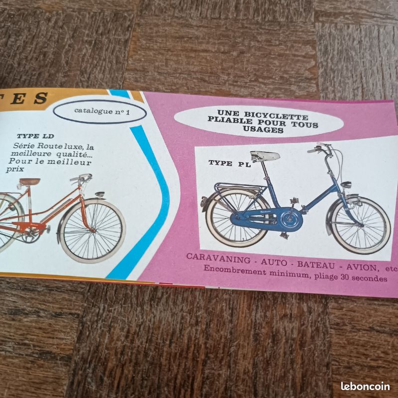 Livret prospectus dépliant flyer publicitaire motobecane motoconfort type 44 49 89 d52 d 52 95 sptt sp98 cady (image 6)