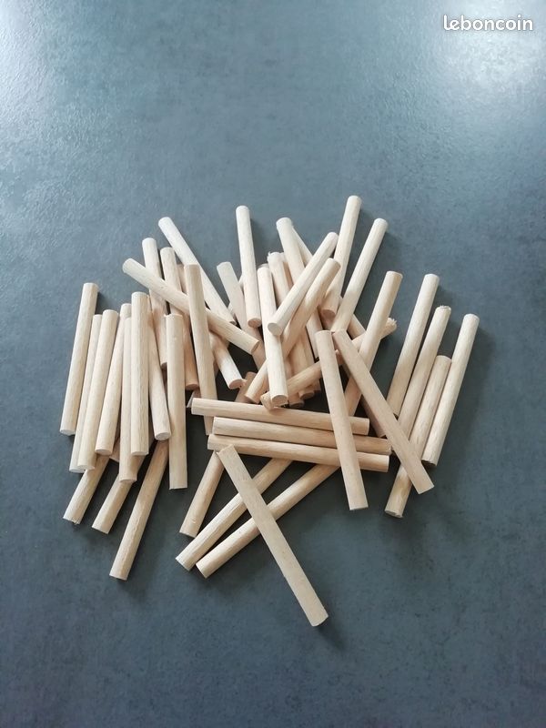 Chevilles bois 7mm (image 1)