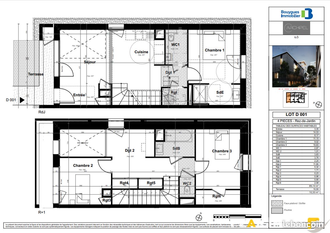 Appartement 4 pièces 89 m² · à Ambilly · 89 m² · 1 399 €