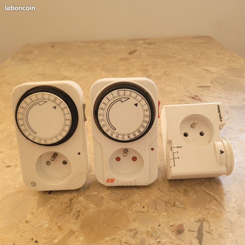 Lot de 3 programmateurs mecaniques (image 1)