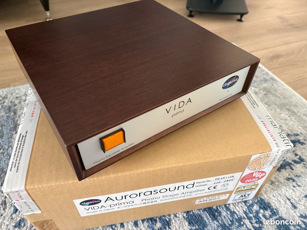 Préamplificateur Phono Aurorasound Vida Prima – État quasi neuf – Sous Garantie - Photo, audio & vidéo