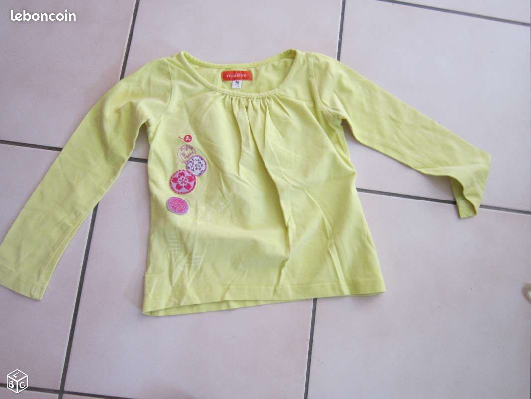 Ensemble robe + t shirt fille MARESE 4 ans (image 2)