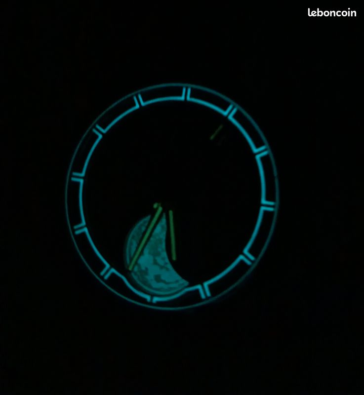 Montre automatique TITAN, cadran en AVENTURINE étoilé et phase de lune (image 7)