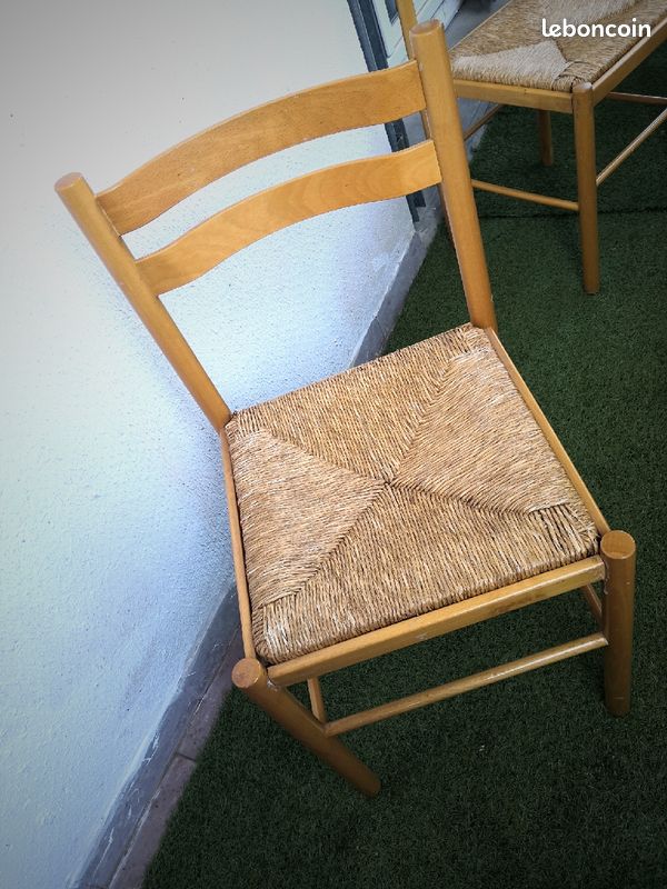 2 Chaises Artisanales (image 2)