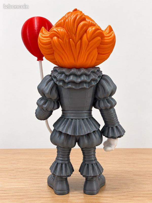Statuette Pennywise Ça 30 cm - Décoration Halloween - Impression 3D (image 2)