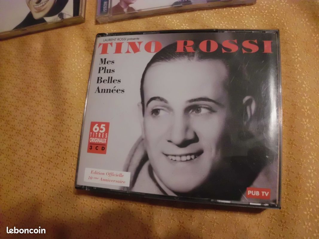 Lot de 6 CD "Tino Rossi "+ 1 Coffret de 3 CD (65 Titres ) (image 1)