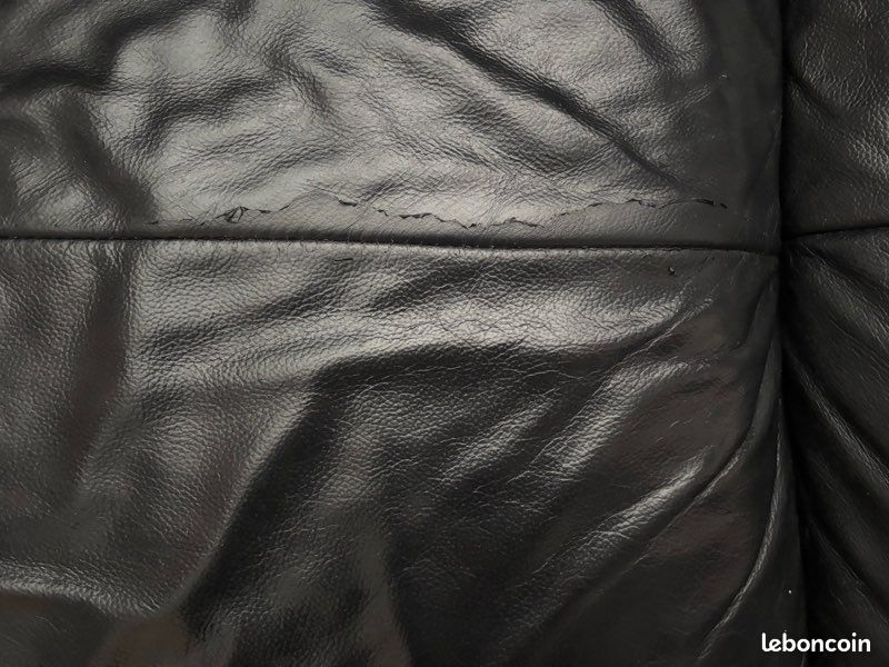 Canapé convertible cuir (image 3)