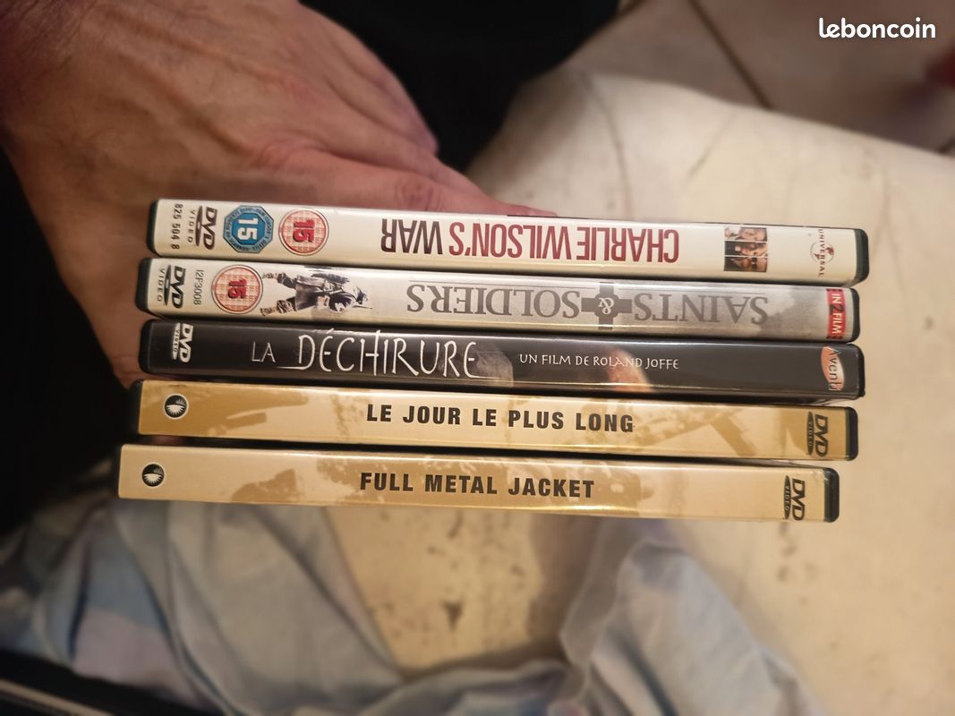 Lot 5 dvds films de guerre (image 3)