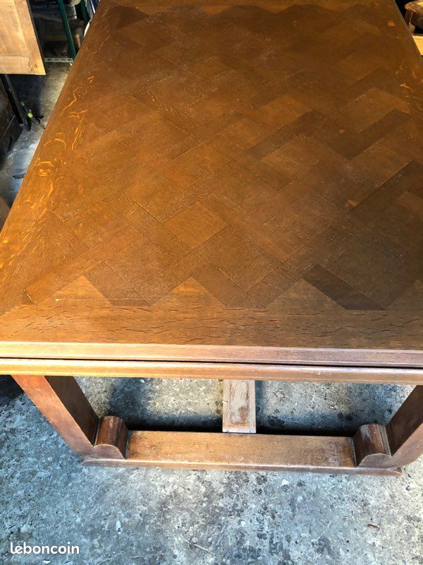 Table en chene et chaises (image 1)