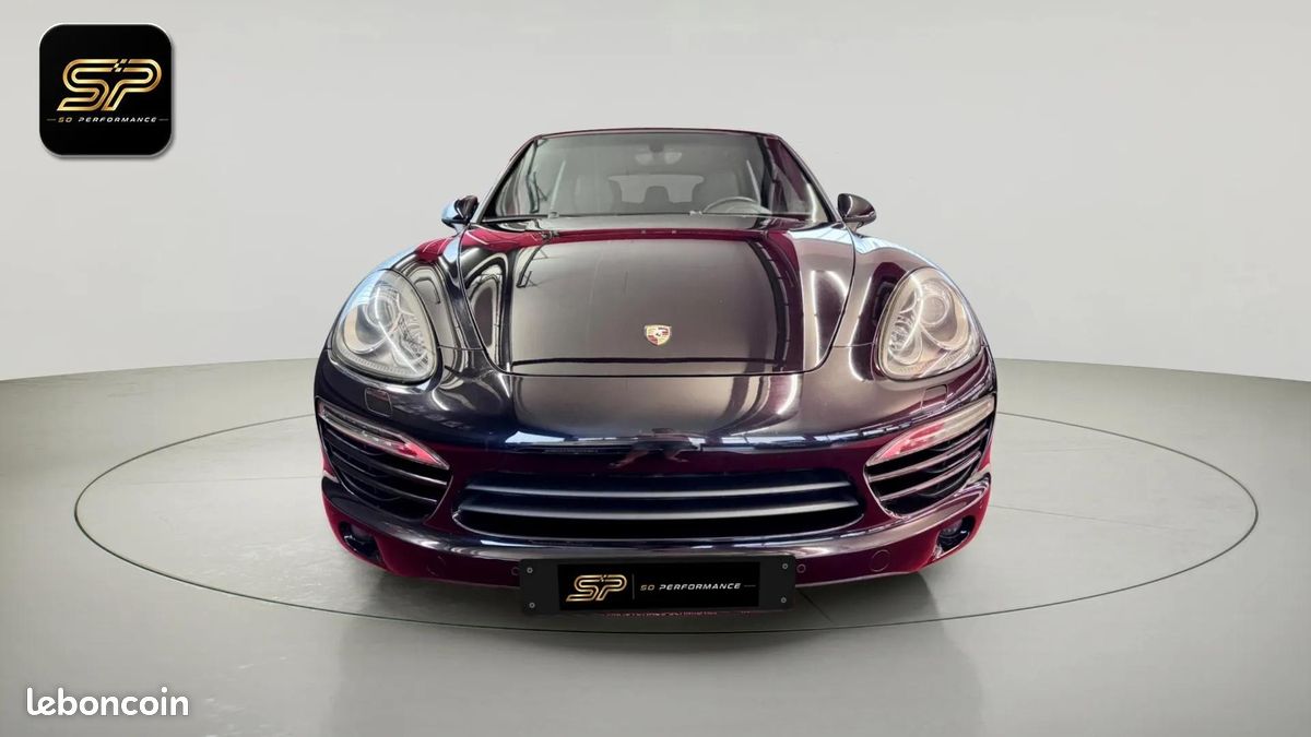 Porsche CAYENNE Porsche Cayenne Diesel 3.0 V6 245 ch Tiptronic * Cuir Intégral * PDLS * PCM * Réservoir 100L (image 4)