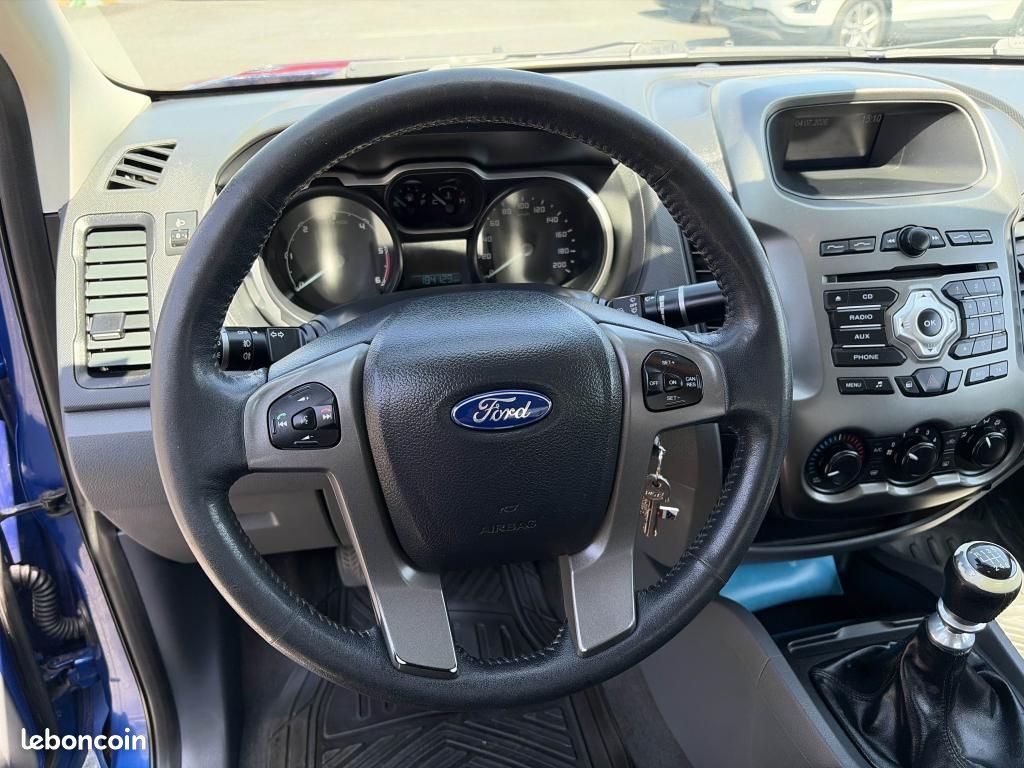 FORD RANGER 2.2 TDCi 150 cv SUPER CABINE XLT Sport / Attelage + moteur 35000 km (facture ford) (image 15)
