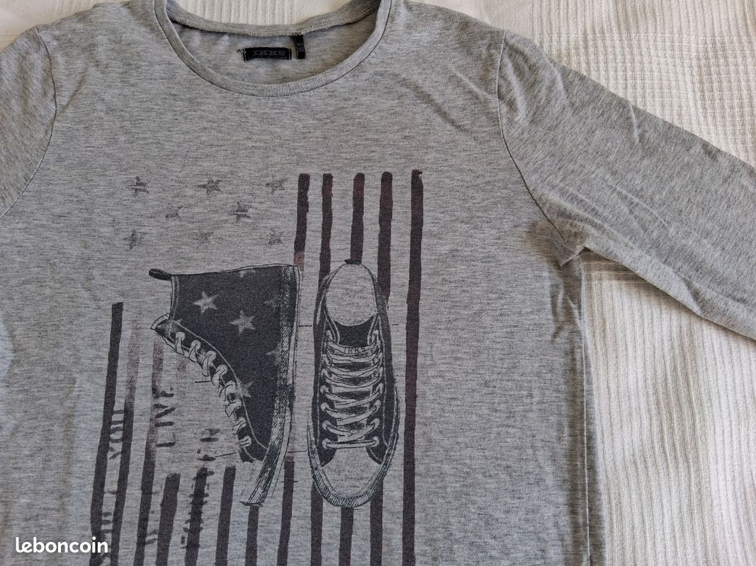 Tshirt manches longues IKKS 10 ans (image 3)