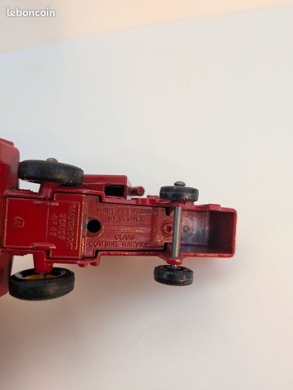 Lesney matchbox moissoneuse class (image 4)