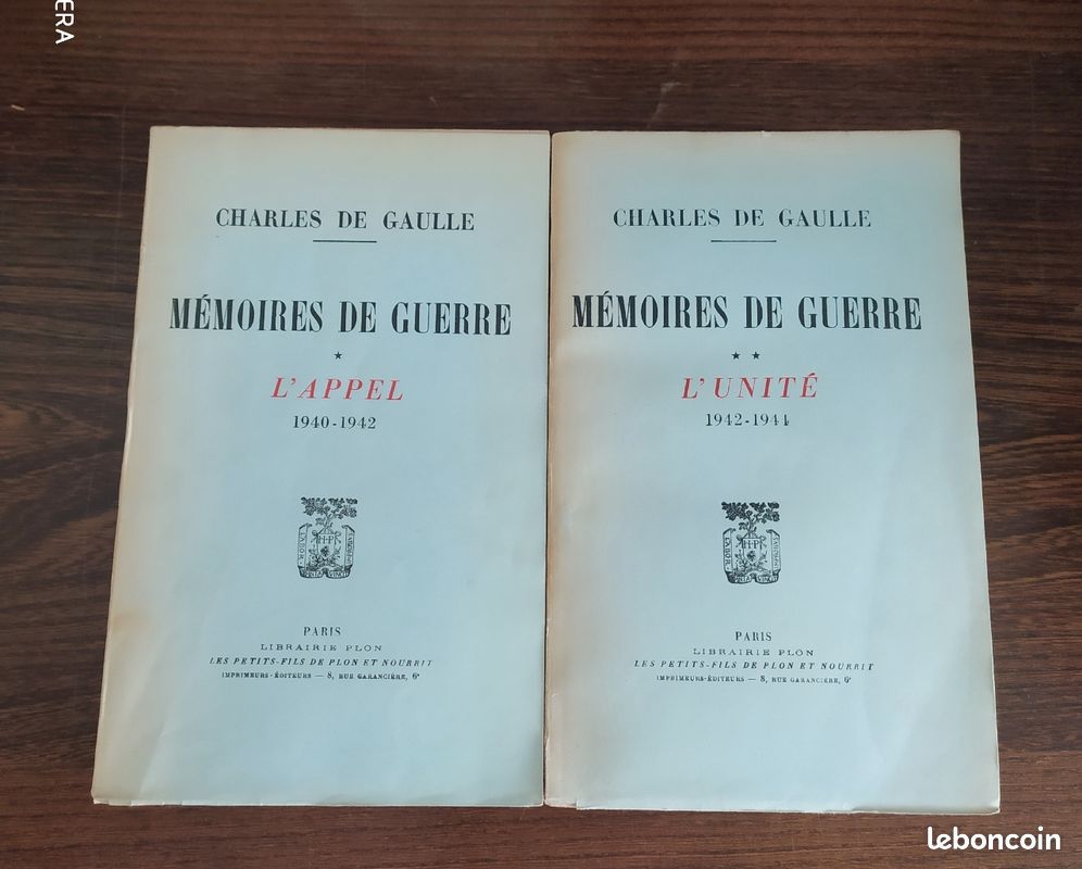 DE GAULLE - Mémoires de guerre (image 1)