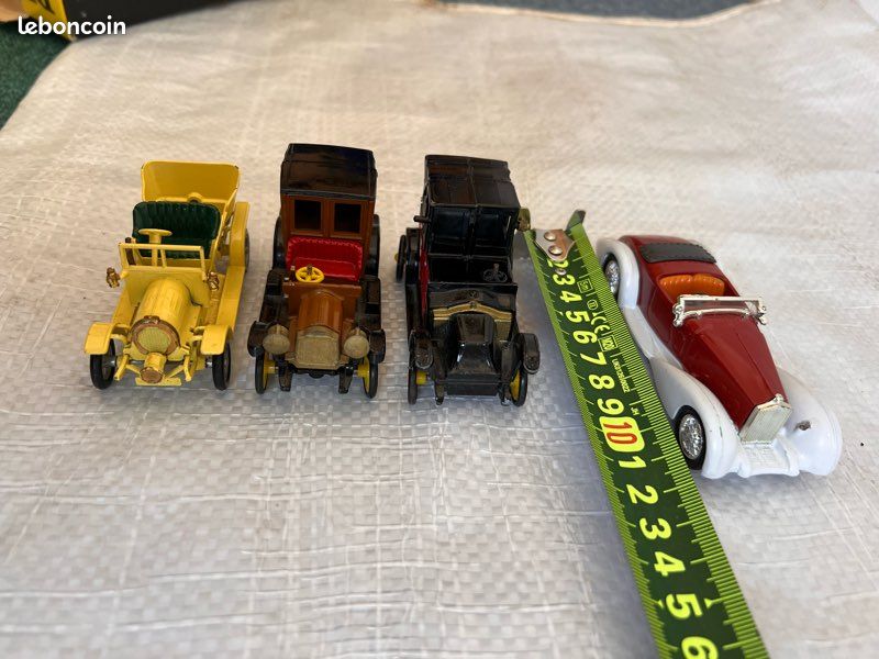 Lot De Voitures Miniatures Rami JMK Collection – 1:43 Métal, Made In France, Rare