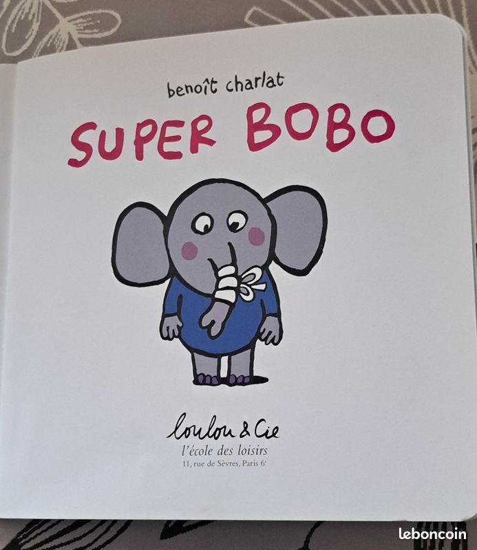 Super Bobo – Benoît Charlat – État Neuf (image 3)