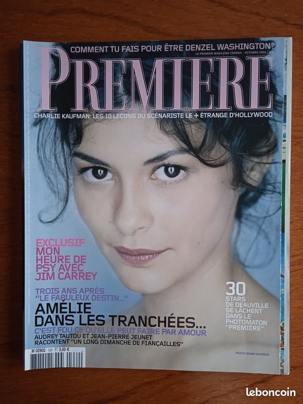 Revues Cinéma Première 2001/2008 en super état avec posters et fiches (image 5)