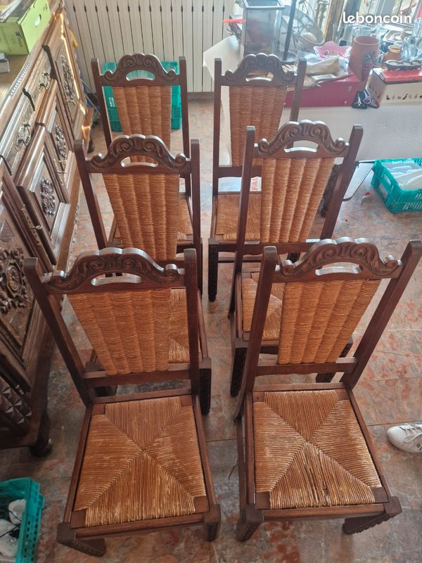 Lots de 6 chaises (image 1)