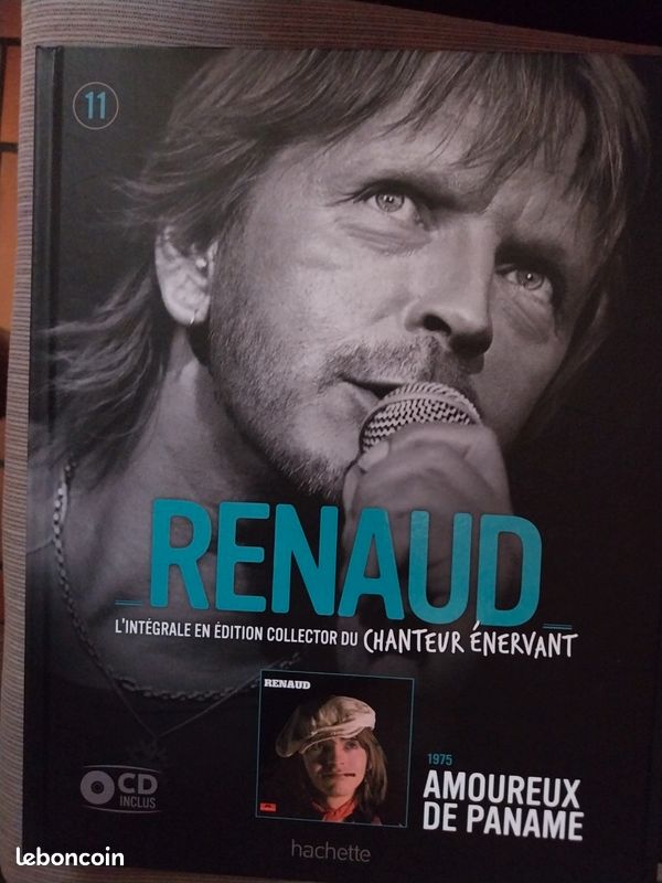 Lot 11 livres + CD Renaud l'intégral édition collector du chanteur énervant (image 8)
