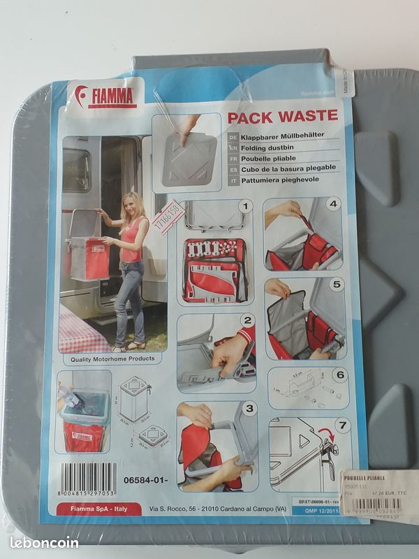 Poubelle de Cuisine Pliable & porte sachets Poubelle de Cuisine Pliable & porte sachets