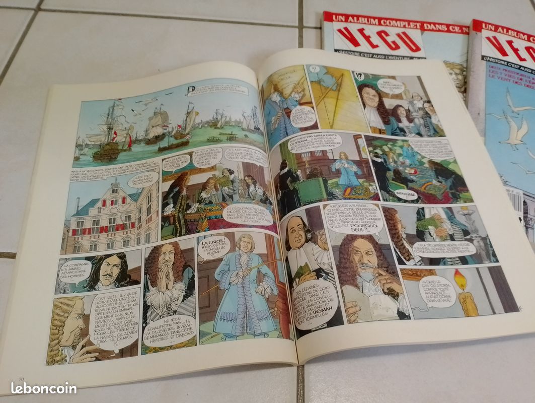 Collection de 49 magazines BD VECU, L’histoire c’est aussi L’aventure - Années 80 (image 12)