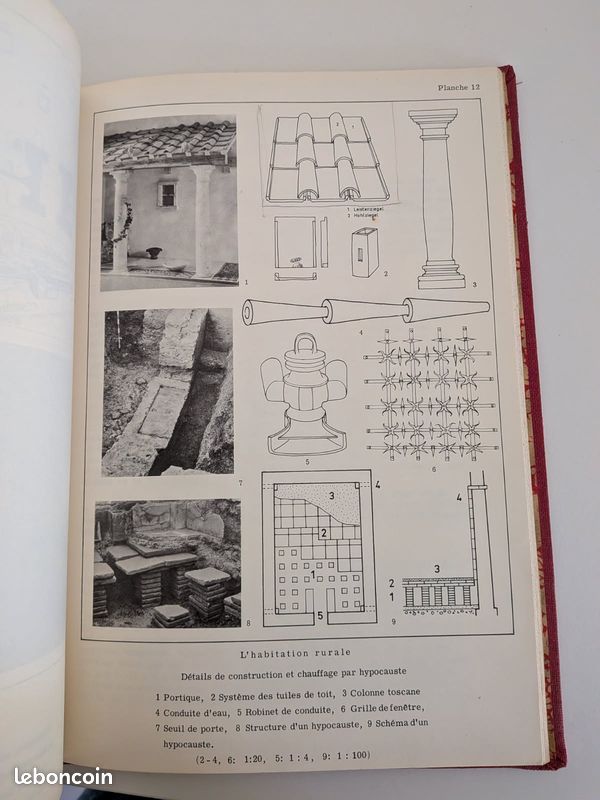 L'EPOQUE ROMAINE EN SUISSE, Cahier 4 dans Répertoire de Préhistoire et d'Archéologie de la SUISSE, 1962 (image 7)