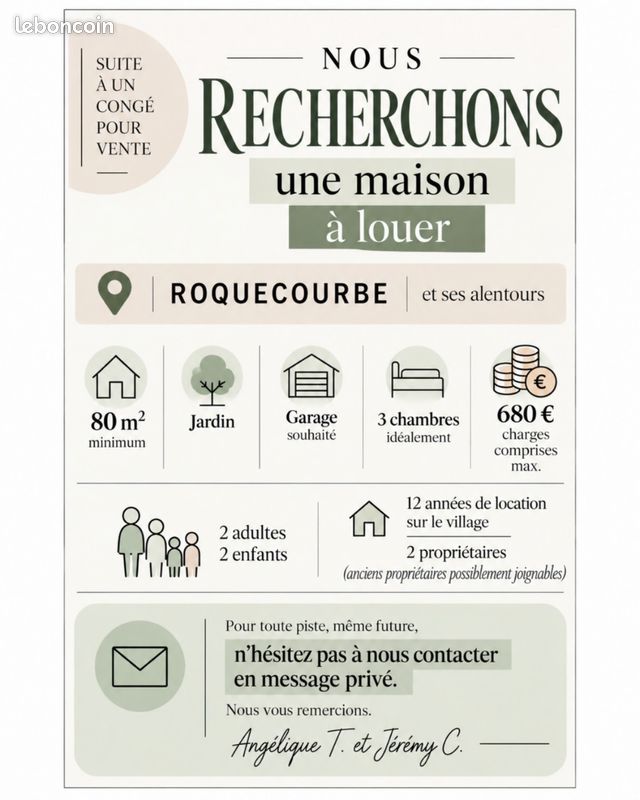 Maison 4 pièces 80 m² · à Castres · 80 m² · 680 €/mois