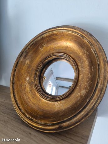 Miroir Convexe Vintage - Déco Murale Rétro Pour Maison, Neuf