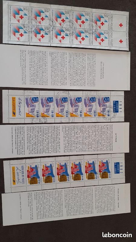 Timbres lot de 3 carnets (image 5)