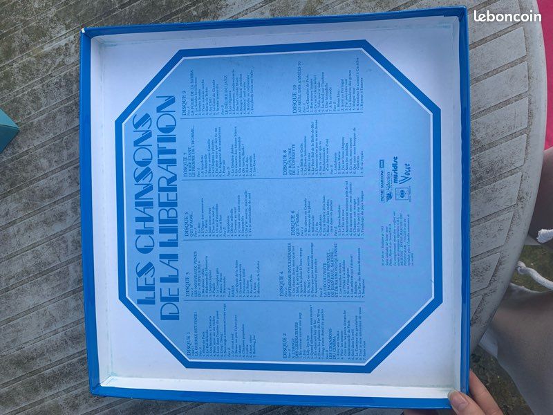 Coffret 10 vinyls « les chansons de la libération » (image 2)