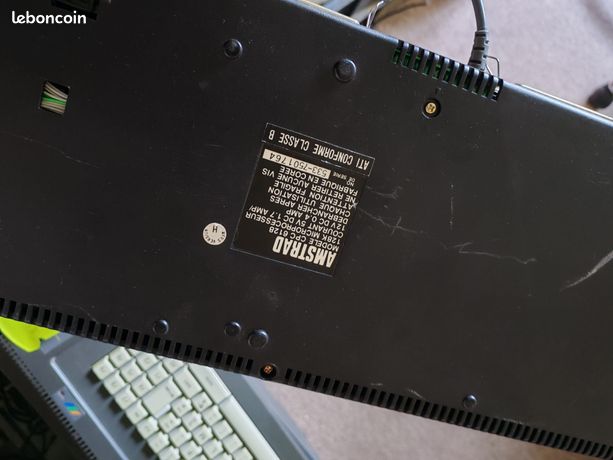 Amstrad CPC 6128 – Clavier AZERTY Révisé, 100% Fonctionnel, Très Bonne Condition