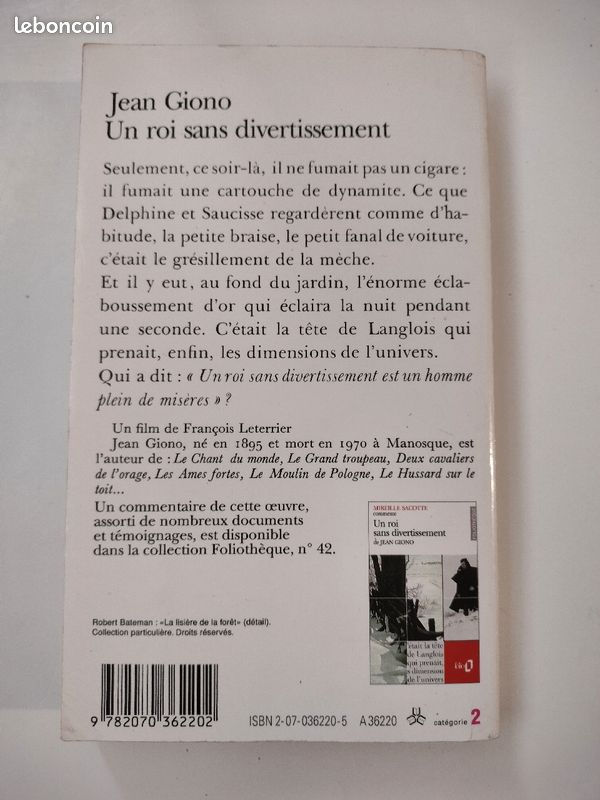 Livre Un roi sans divertissement (image 3)