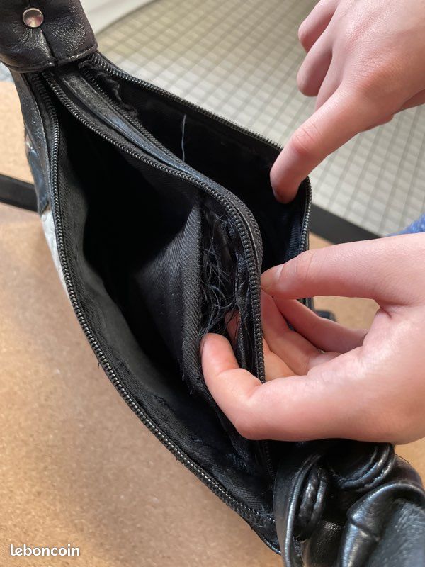 Sac cuir intérieur à rénover (image 2)