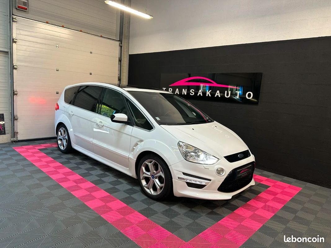 FORD S-MAX 2.0 TDCi 163 ch Sport Platinium - TOIT PANORAMIQUE / EMBRAYAGE DISTRIBUTION OK / CARDANS NEUF (image 7)