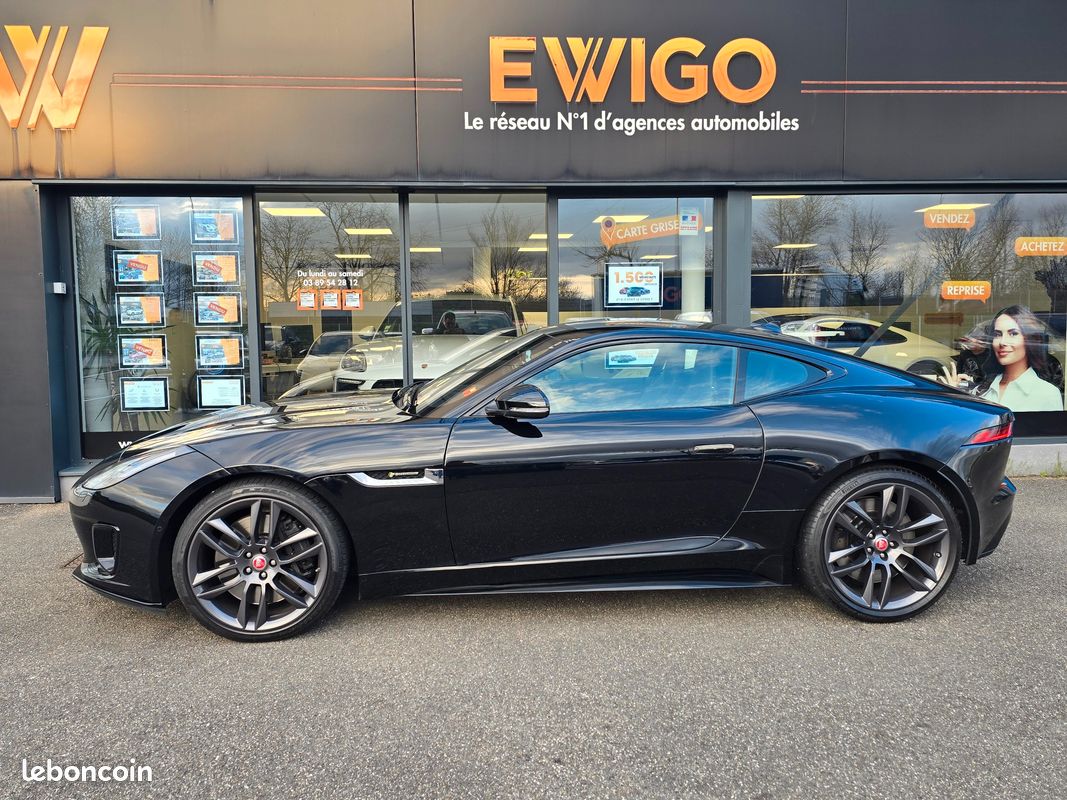 JAGUAR F-TYPE 3.0 V6 SURALIMENTE 380CH R-DYNAMIC AWD MERIDIAN/TOIT PANORAMIQUE/IMMAT Fr (image 10)