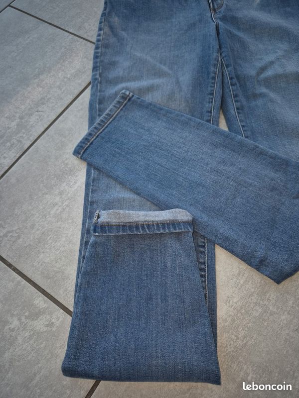 Jean slim bleu classique - I.CODE (image 8)