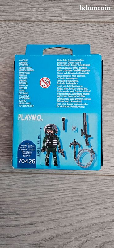 Playmobil special plus 70426 policier unite spéciale (image 3)